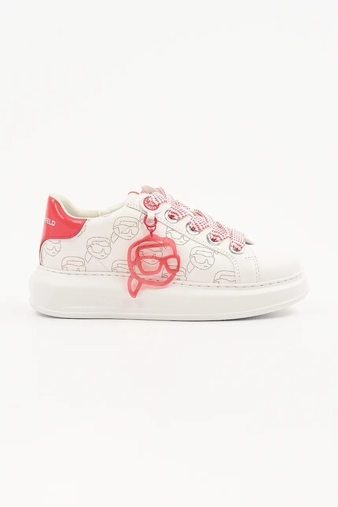Karl Lagerfeld sneakersy skórzane KAPRI NFT damskie kolor biały KL62522 - zdjęcie produktu nr 1