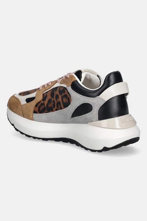 Love Moschino sneakersy damskie kolor beżowy JA15415G0NJAB30A - zdjęcie produktu nr 2
