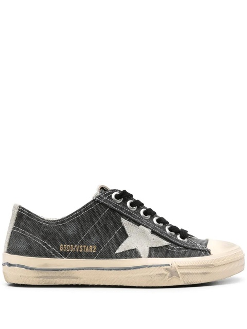 Golden Goose V-Star canvas sneakers - Grey - zdjęcie produktu nr 1