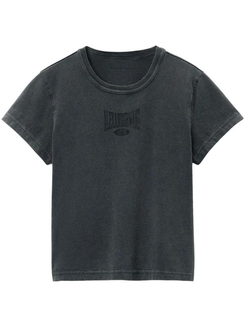 Alexander Wang logo-print cotton T-shirt - Black - zdjęcie produktu nr 1