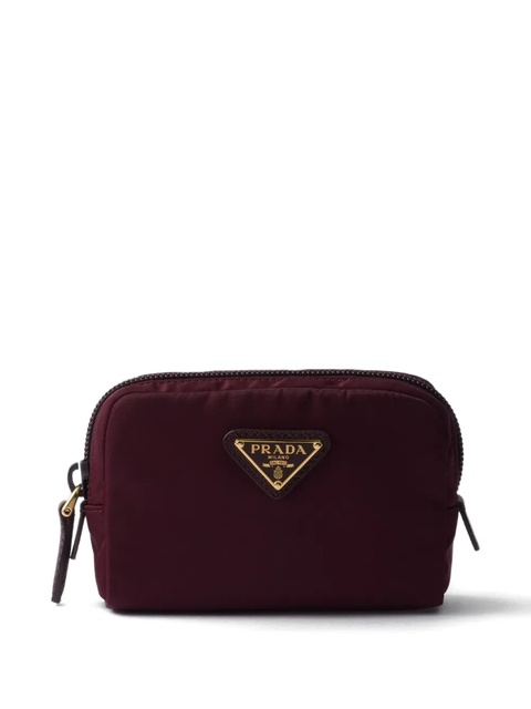 Prada micro Re-Nylon pouch - Red - zdjęcie produktu nr 1