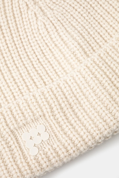 Pangaia czapka kaszmirowa kolor beżowy wełniana 10002316 - zdjęcie produktu nr 2