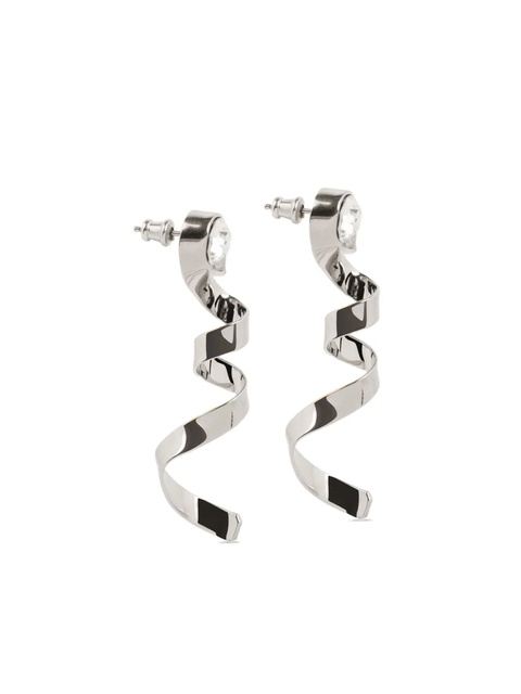 DRIES VAN NOTEN swirl earrings - Silver - zdjęcie produktu nr 2