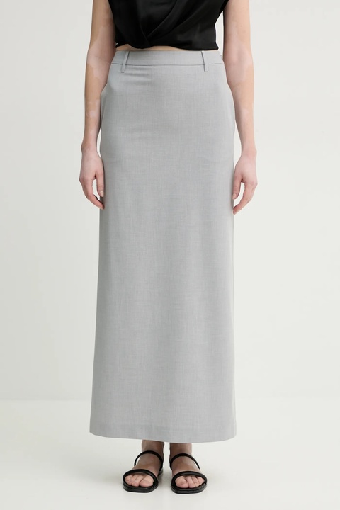 ISABELLE BLANCHE spódnica kolor szary maxi prosta IS25SS-G027-T003 - zdjęcie produktu nr 1