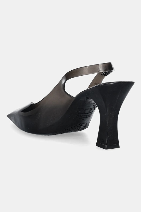 Melissa szpilki MELISSA SLINGBACK HEEL + LARROUDE kolor czarny M 33606 - zdjęcie produktu nr 2