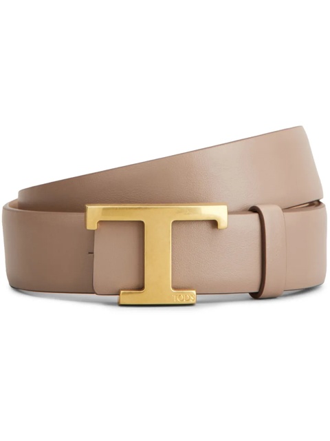 Tod's T Timeless reversible belt - Neutrals - zdjęcie produktu nr 2