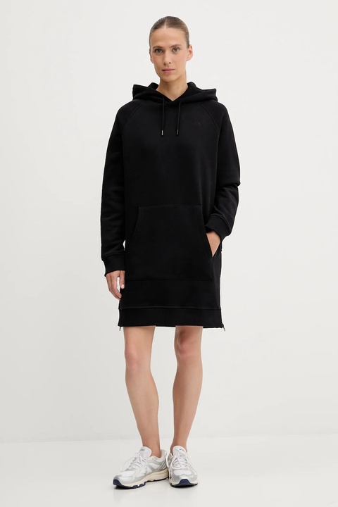 The North Face sukienka bawełniana kolor czarny mini prosta NF0A8E48JK31 - zdjęcie produktu nr 2