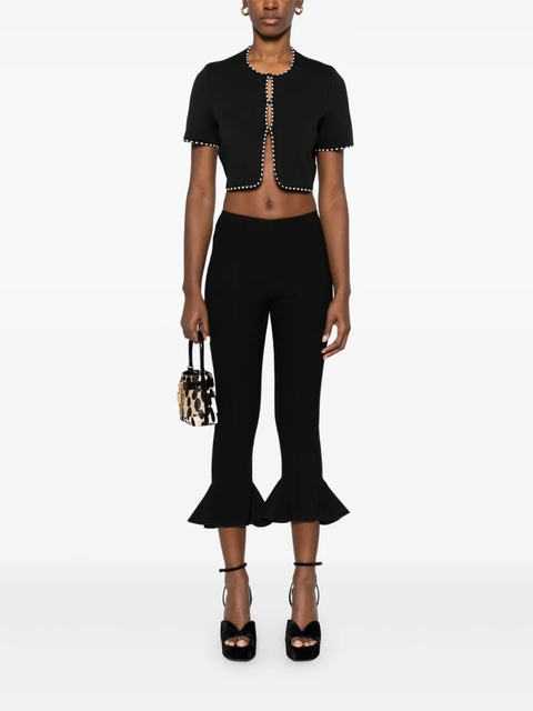 Maje short-sleeves crop top - Black - zdjęcie produktu nr 2