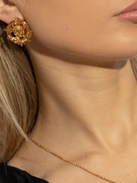 Versace Medusa Barocco earrings - Gold - zdjęcie produktu nr 2