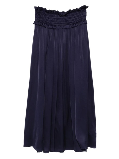 ZIMMERMANN Dream shirred skirt - Blue - zdjęcie produktu nr 1