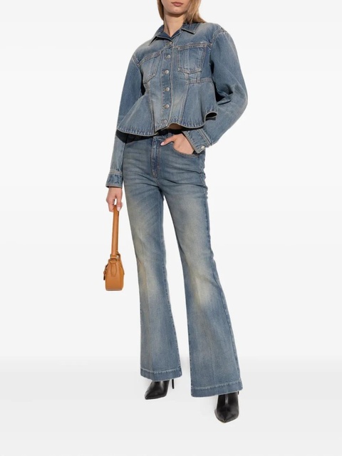 Alexander McQueen flared jeans - Blue - zdjęcie produktu nr 2