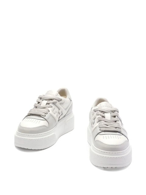 FENDI Match platform logo sneakers - White - zdjęcie produktu nr 2