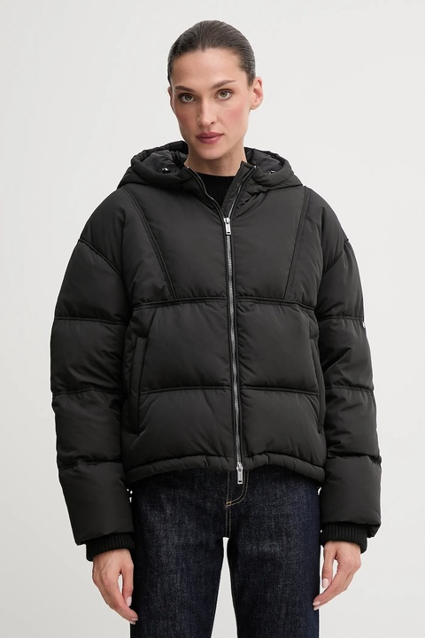 Iceberg kurtka puchowa kolor czarny zimowa oversize J031 6403 - zdjęcie produktu nr 1