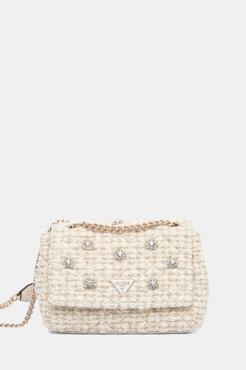 Guess torebka EVERLEE kolor beżowy HWAT86 79210 - zdjęcie produktu nr 1