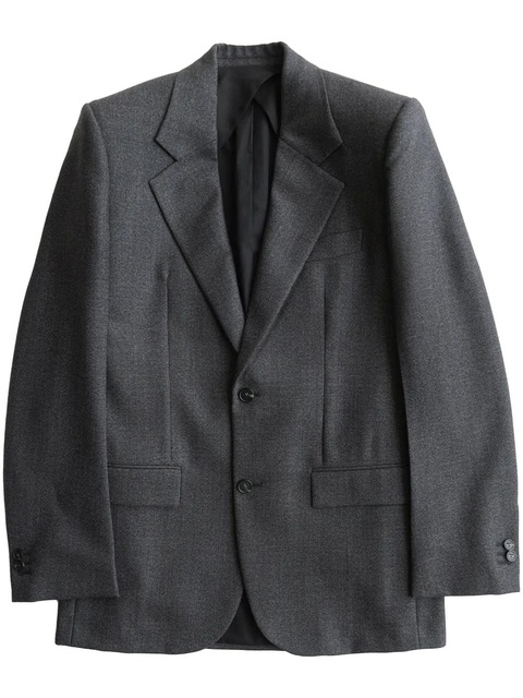 Tod's Leather-belted blazer - Grey - zdjęcie produktu nr 1