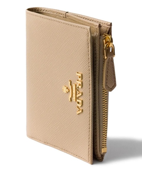 Prada small Saffiano leather wallet - Neutrals - zdjęcie produktu nr 2