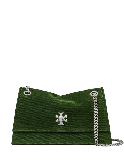 Tory Burch Kira logo-embellishment mini bag - Green - zdjęcie produktu nr 1