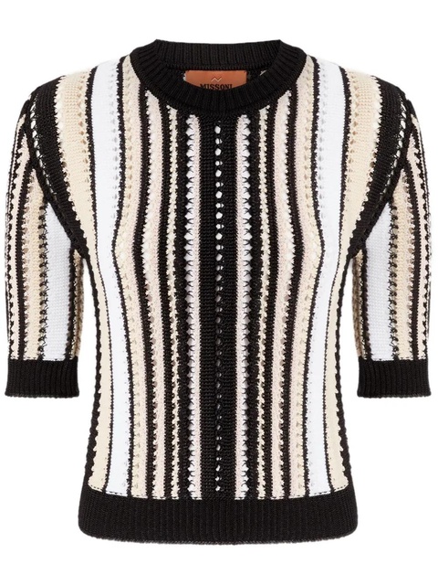 Missoni striped sweater - Black - zdjęcie produktu nr 1