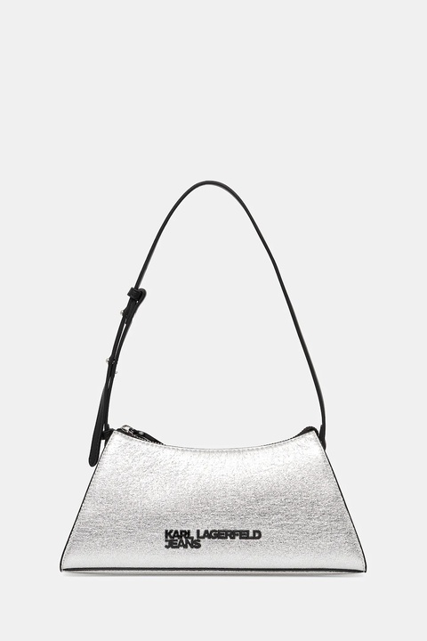 Karl Lagerfeld Jeans torebka kolor srebrny A4W30173 - zdjęcie produktu nr 1