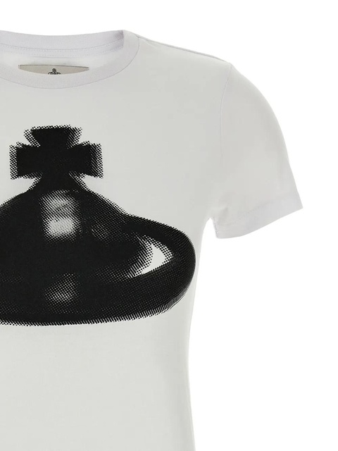 Vivienne Westwood Halftone Orb Perù t-shirt - White - zdjęcie produktu nr 2