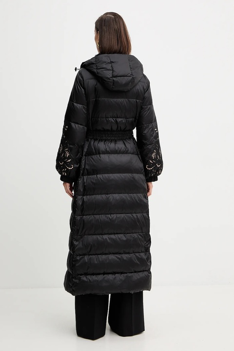 Twinset kurtka puchowa kolor czarny zimowa 252TP2430 - zdjęcie produktu nr 2