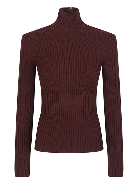 Max Mara ribbed roll-neck sweater - Brown - zdjęcie produktu nr 1