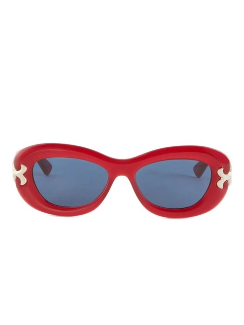 PUCCI oval-frame sunglasses - Red - zdjęcie produktu nr 1