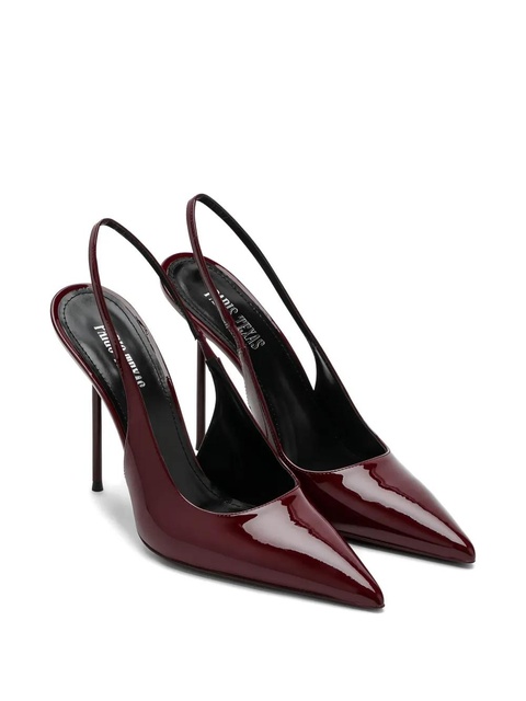 Paris Texas slingback pumps - Red - zdjęcie produktu nr 2