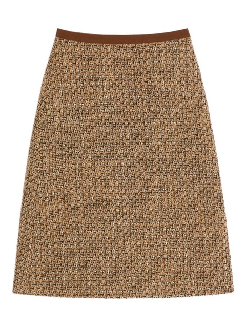 Valentino Garavani herringbone knit pencil skirt - Neutrals - zdjęcie produktu nr 1