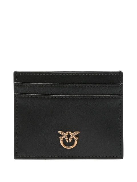 PINKO leather card holder - Black - zdjęcie produktu nr 1