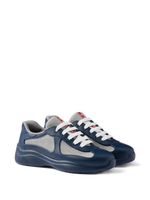 Prada logo sneakers - Blue - zdjęcie produktu nr 1