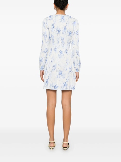 Maje plissé-detailed mini dress - Blue - zdjęcie produktu nr 2