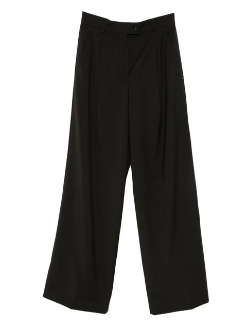 Sportmax pleated tailored trousers - Black - zdjęcie produktu nr 1