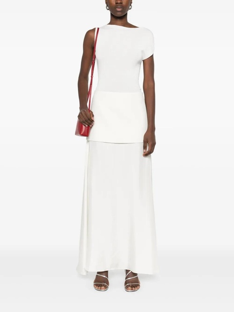 St. Agni asymmetric-neck top - White - zdjęcie produktu nr 2