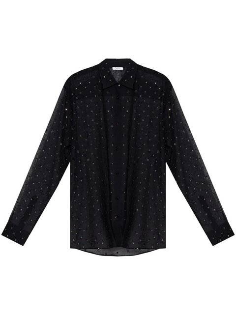 Oséree stud-embellished shirt - Black - zdjęcie produktu nr 1