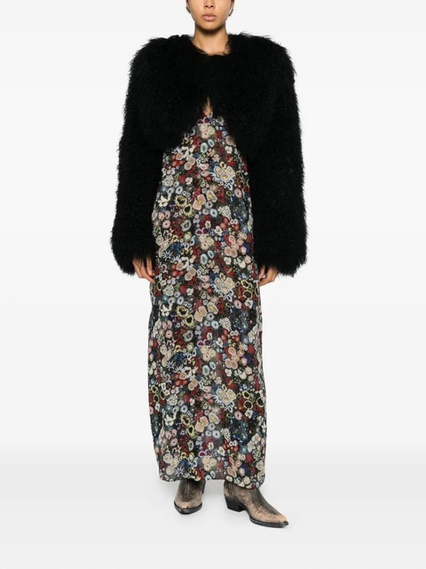 KHAITE Taja midi dress - Black - zdjęcie produktu nr 1