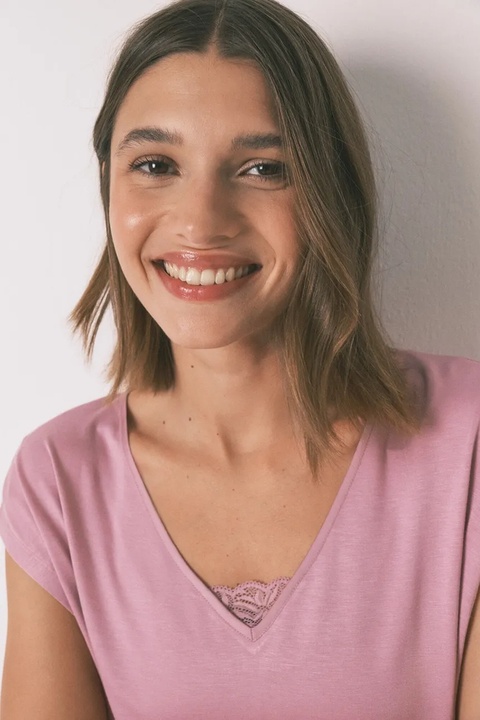 women'secret piżama damska kolor różowy 3592425 - zdjęcie produktu nr 2