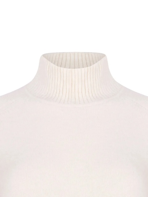 ISABEL MARANT high-neck puff-sleeve sweater - Neutrals - zdjęcie produktu nr 2