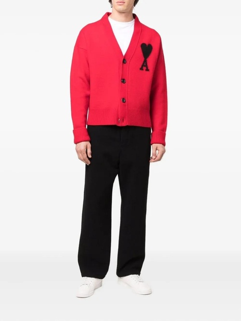 AMI Paris high-waisted trousers - Black - zdjęcie produktu nr 2