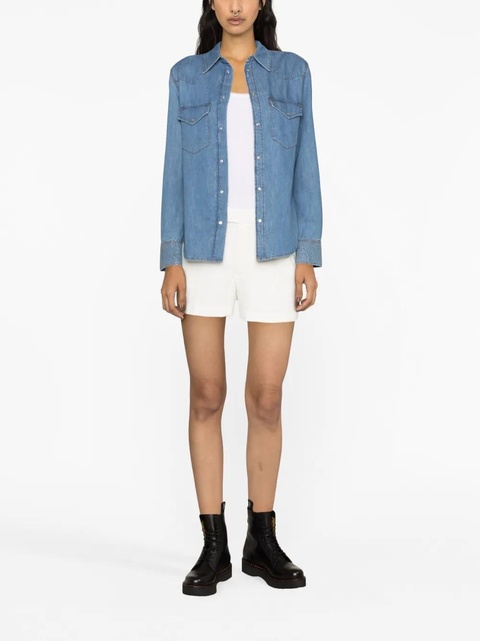 Zadig&Voltaire rhinestone-embellished shorts - White - zdjęcie produktu nr 1