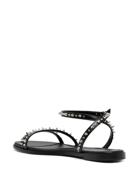 Alexander McQueen spike-stud leather sandals - Black - zdjęcie produktu nr 2