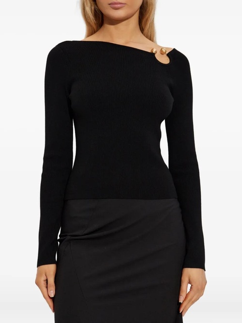 Cult Gaia ribbed knitwear - Black - zdjęcie produktu nr 2