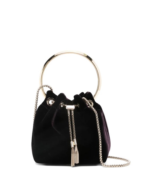 Jimmy Choo Bon Bon top-handle tote bag - Black - zdjęcie produktu nr 1