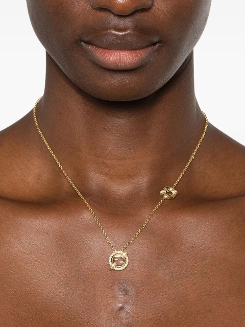 FENDI circle-pendant necklace - Gold - zdjęcie produktu nr 2