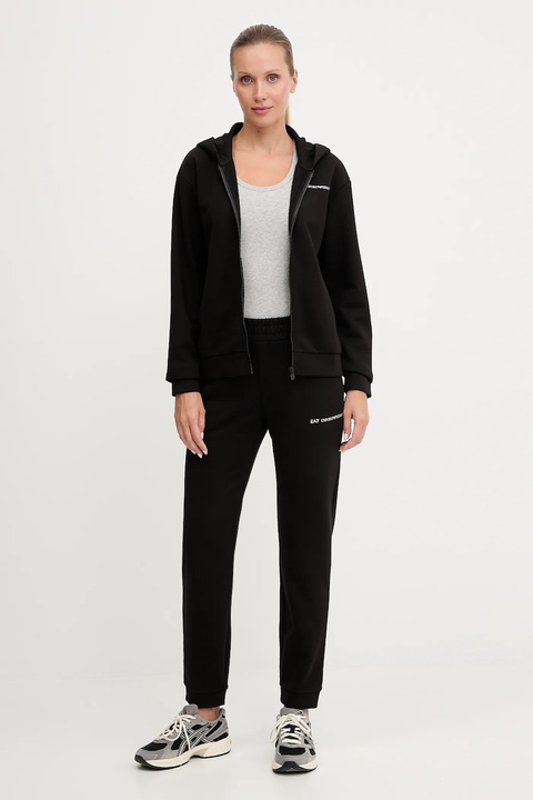 EA7 Emporio Armani dres damski kolor czarny AF10443.7W000802 - zdjęcie produktu nr 1