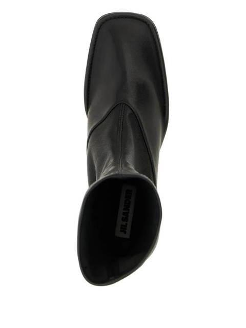 Jil Sander 65mm leather boots - Black - zdjęcie produktu nr 2