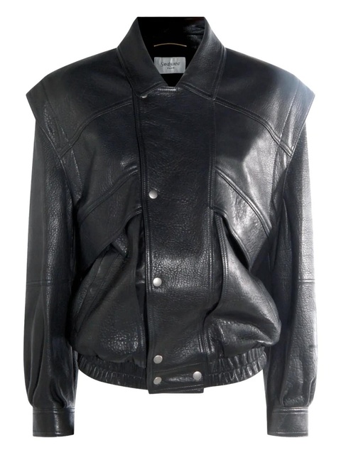 Saint Laurent leather jacket - Black - zdjęcie produktu nr 1