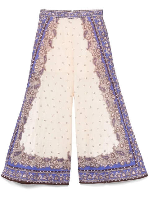 ZIMMERMANN Maxine trousers - Neutrals - zdjęcie produktu nr 1