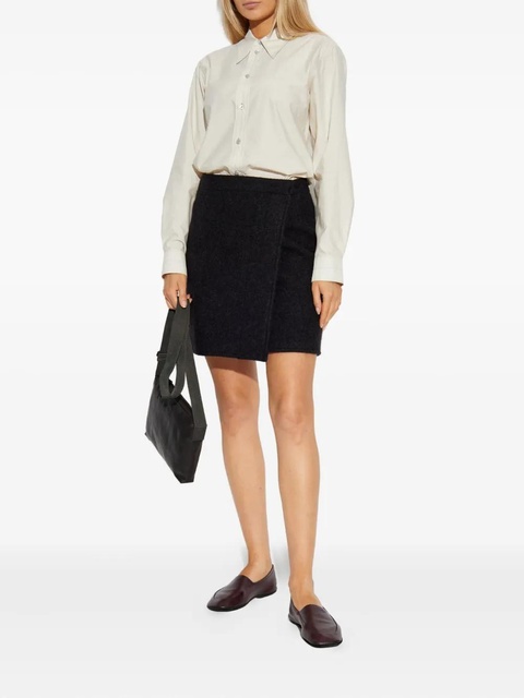 LEMAIRE wrap mini skirt - Black - zdjęcie produktu nr 2