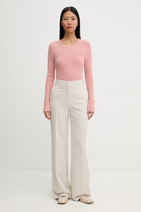 Marc O'Polo sweter z dodatkiem wełny damski kolor pomarańczowy 5000006938 - zdjęcie produktu nr 2